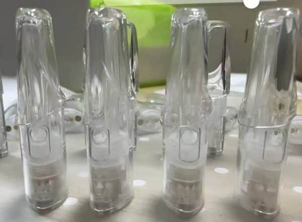 TUTX一代白底側面注油空煙彈 可重複使用 適用一代主機 不漏油不吃油不卡機