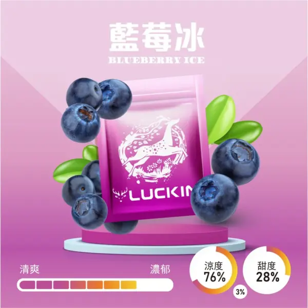 LUCKIN幸運煙彈 三顆入 3.5% 通用悅刻relx一代主機
