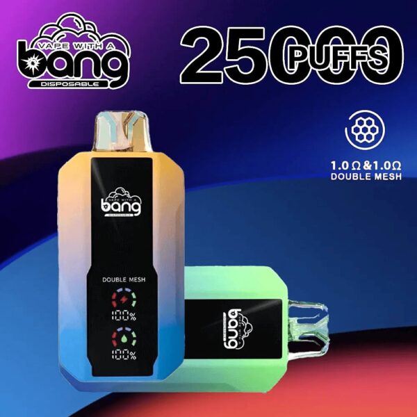 BANG 25000 PUFFS 一次性抛棄式  可充電大容量 歐美爆款