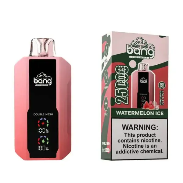BANG 25000 PUFFS 一次性抛棄式  可充電大容量 歐美爆款