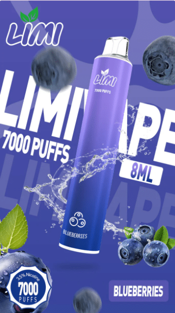 LIMI 7000口 抛棄式一次性電子煙 可充電 711到付