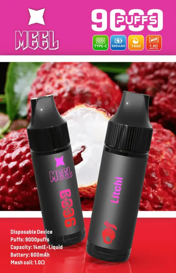 MEEL 9000 PUFFS 一次性霧化棒抛棄式電子煙  711到付