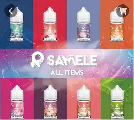 SAMELE冰釀水果系列 30ml/ 35mg 小煙油