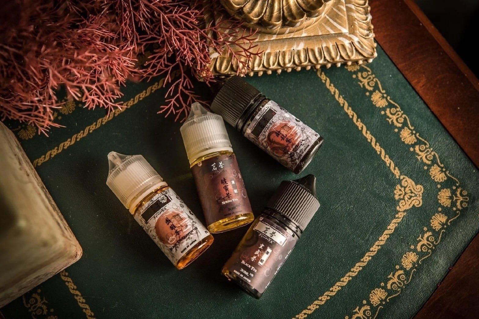 BLACK TEA 茗茶煙油推薦|30ml/60ml 茶香系|台灣現貨 1 BLACK TEA 茗茶煙油 實體照片