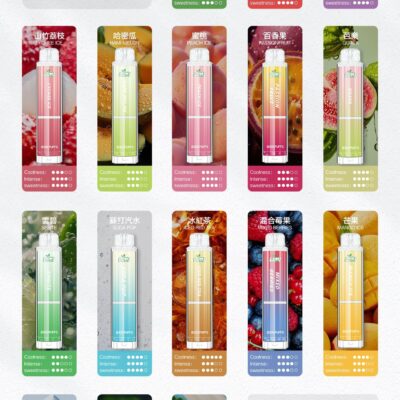 LIMI 8000口發光拋棄式 大煙量長續航 可批發 多口味一次性電子煙