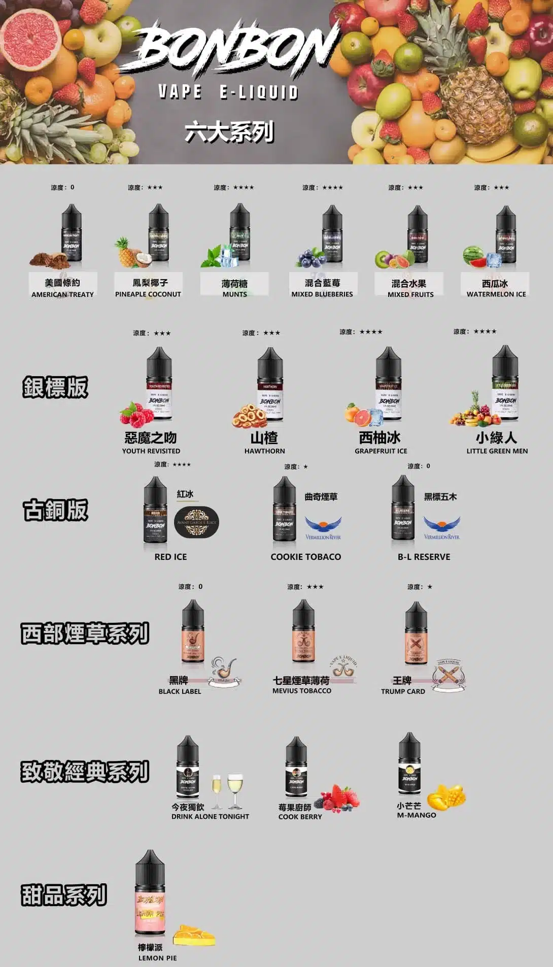 BB002.webp 甜味系 BONBON 邦邦小煙油 30ml