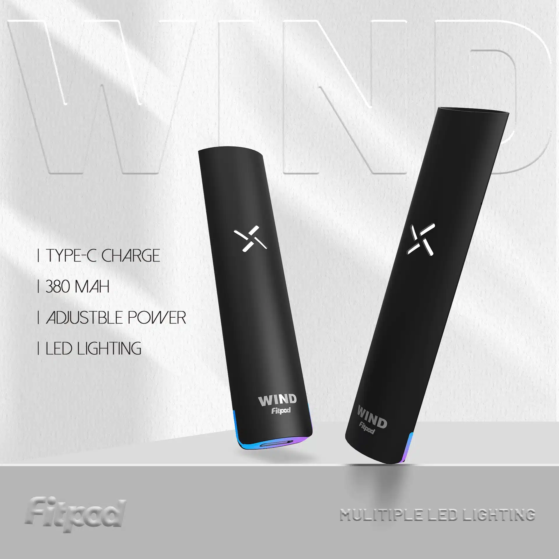 Fitpod Wind 氣流桿推薦|通配一代煙彈|台灣現貨 3 Fitpod Wind 氣流桿 產品實拍