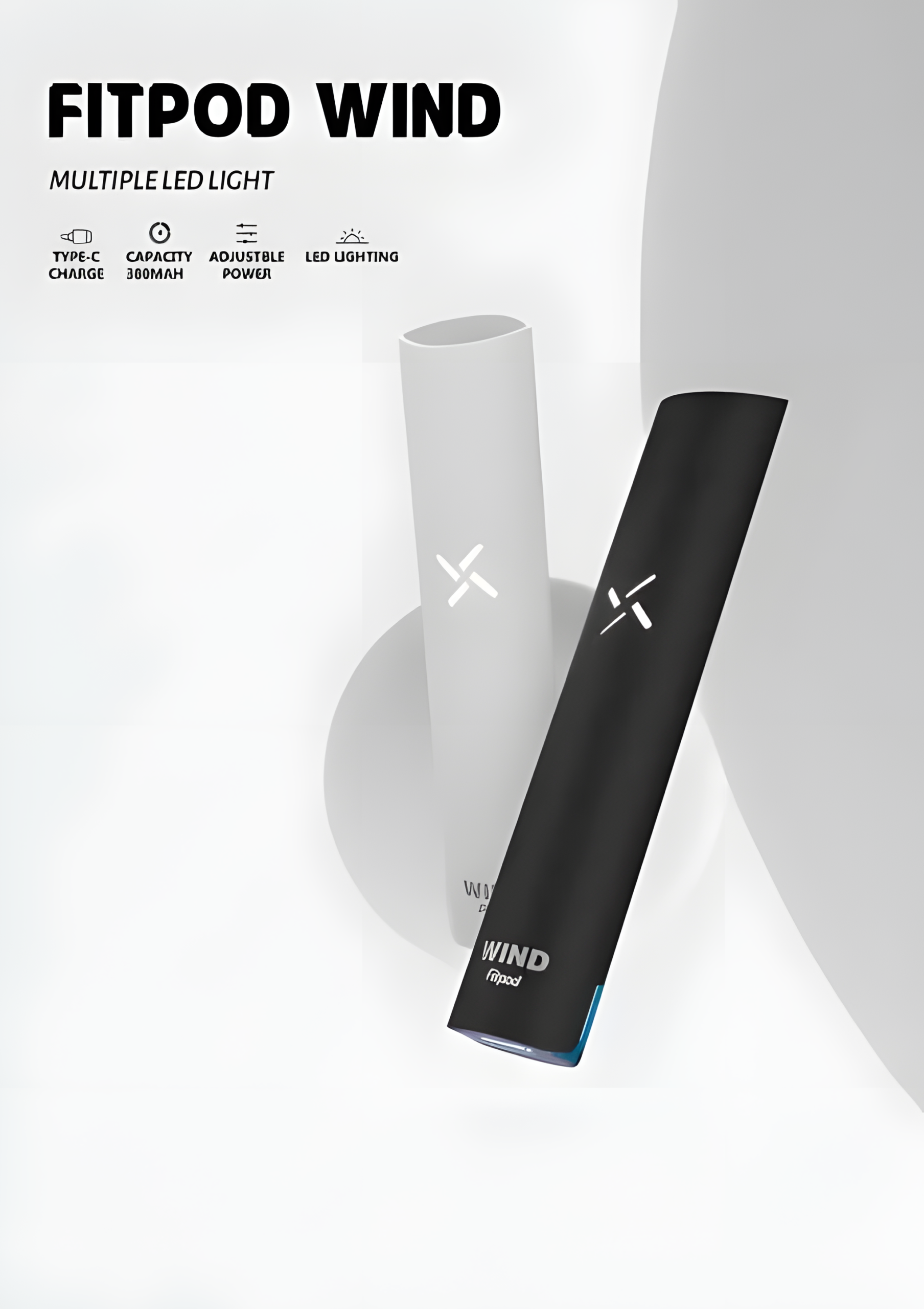 Fitpod Wind 氣流桿推薦|通配一代煙彈|台灣現貨 1 Fitpod Wind 氣流桿 實體照片