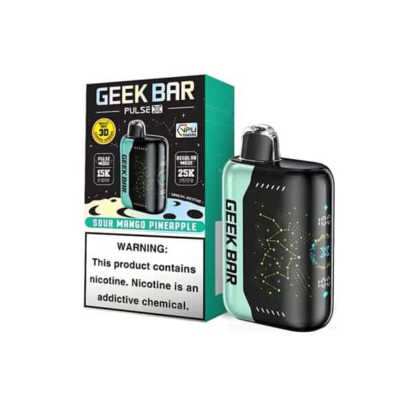 歐美爆款 GEEK BAR Pulse X 25000 口 脈衝一次性抛棄式電子煙