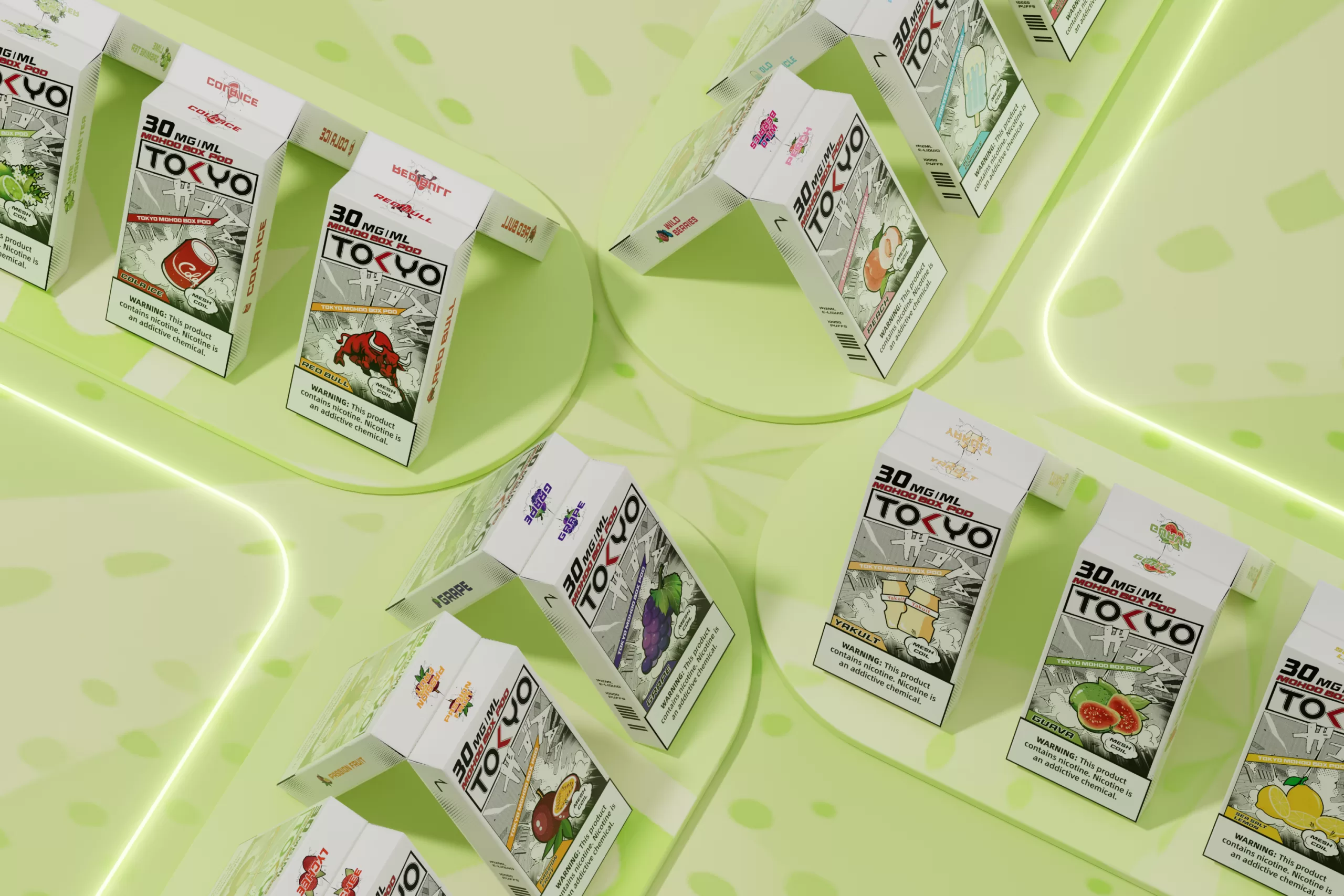 東京魔盒 MOHOO 煙彈推薦|12ml 大容量|台灣現貨 2 東京魔盒 MOHOO 煙彈 外觀照