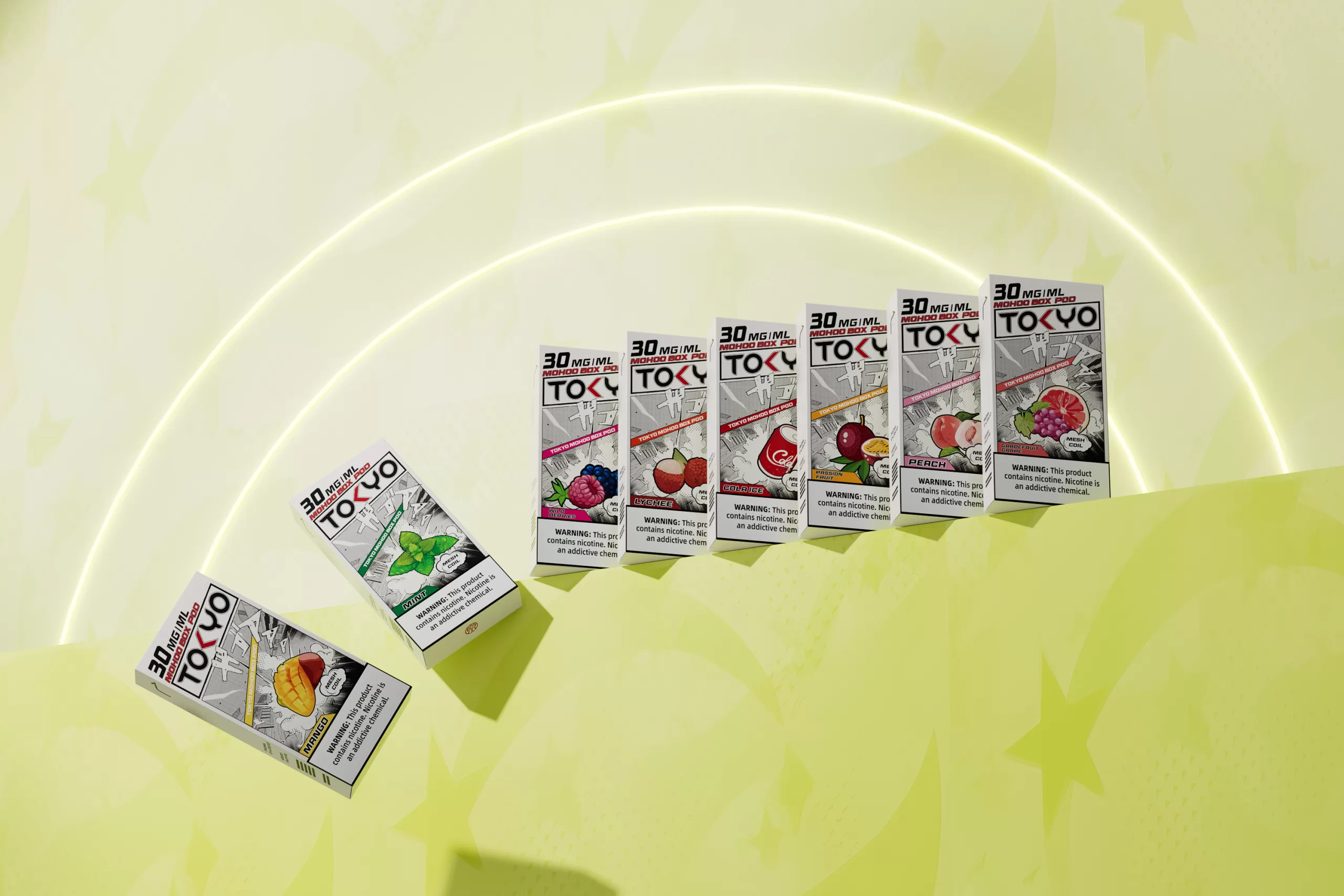 東京魔盒 MOHOO 煙彈推薦|12ml 大容量|台灣現貨 1 東京魔盒 MOHOO 煙彈 實體照片