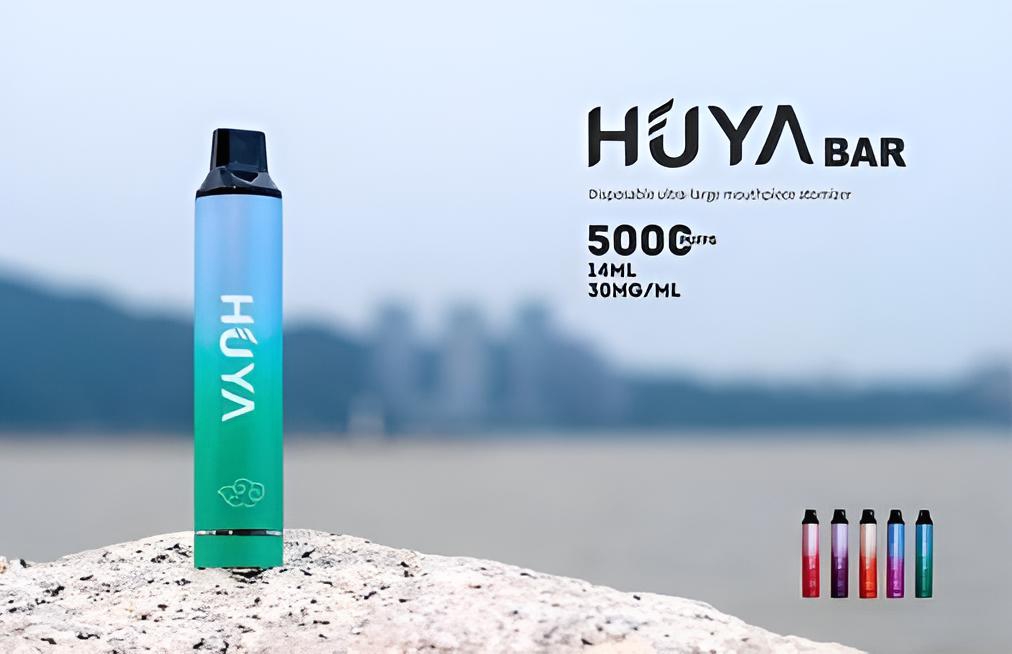 HUYA BAR 5000 Puffs 拋棄式電子菸推薦|台灣現貨 2 HUYA BAR 5000 Puffs 拋棄式電子菸 細節特寫