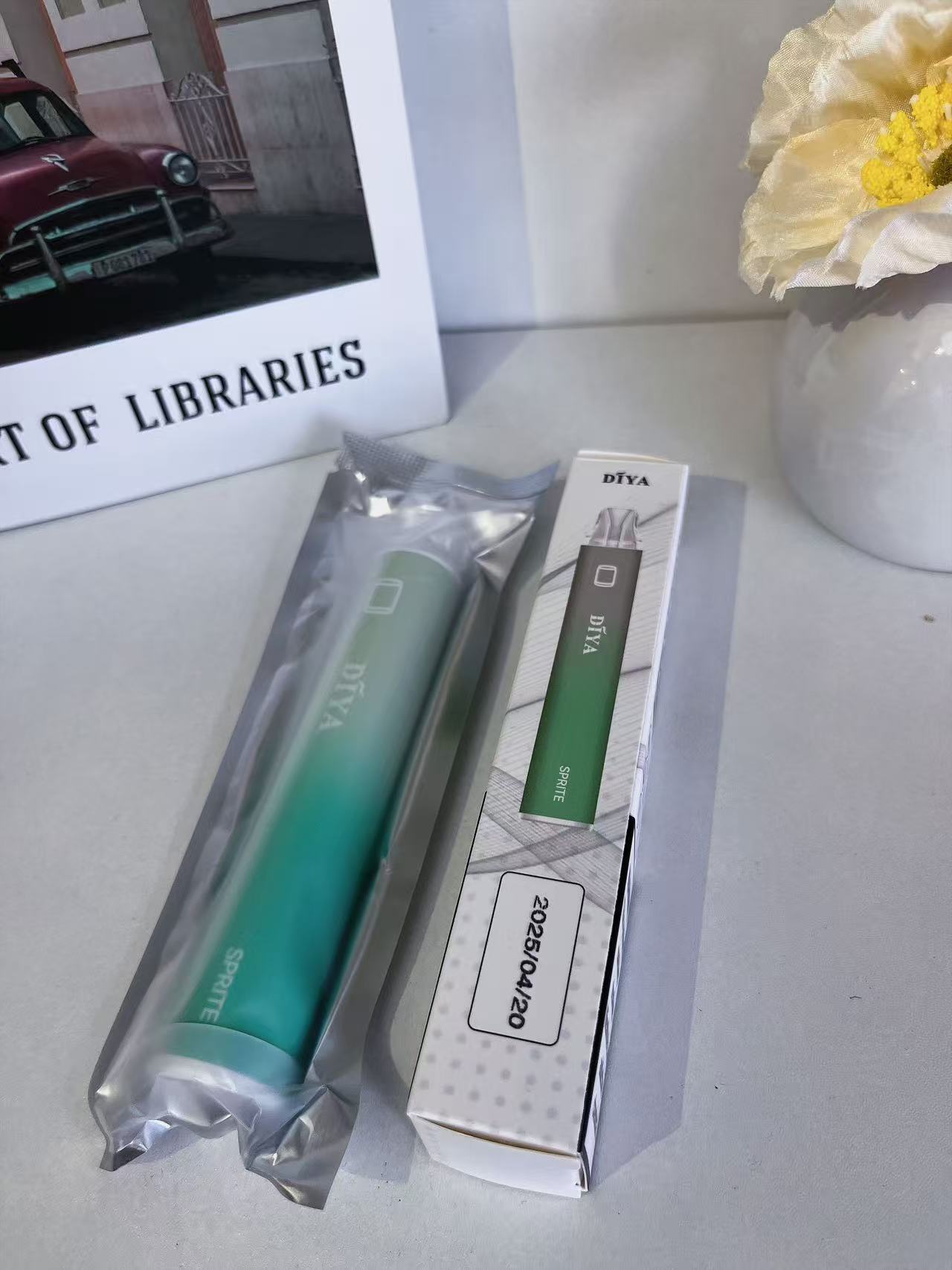 DIYA 7500 Puffs 拋棄式電子菸推薦|叮啞長效續航|台灣現貨 2 DIYA 7500 Puffs 拋棄式電子菸 細節特寫