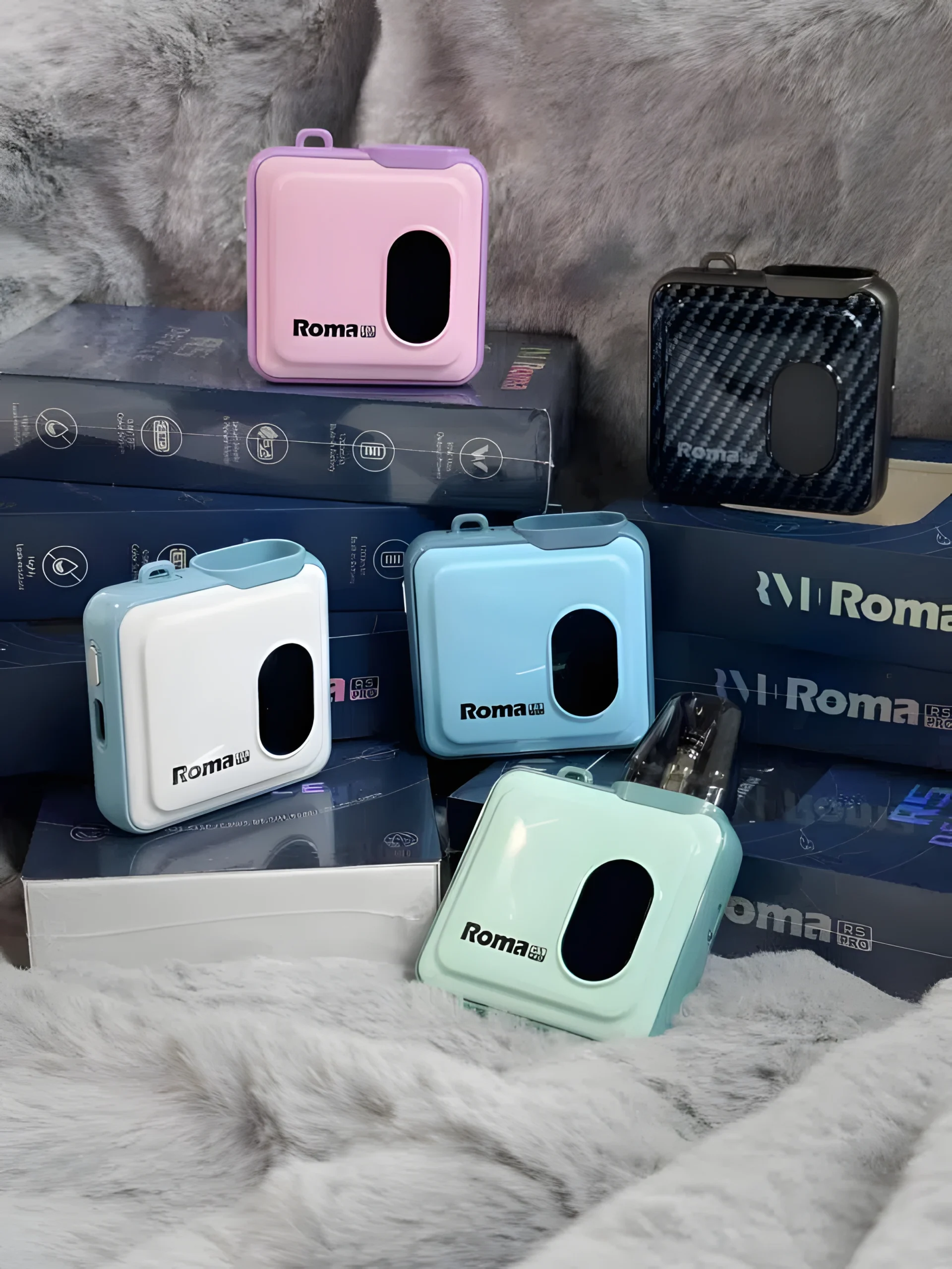 ROMA RS PRO 小煙主機推薦|七款配色|台灣現貨 3 ROMA RS PRO 小煙主機 細節特寫
