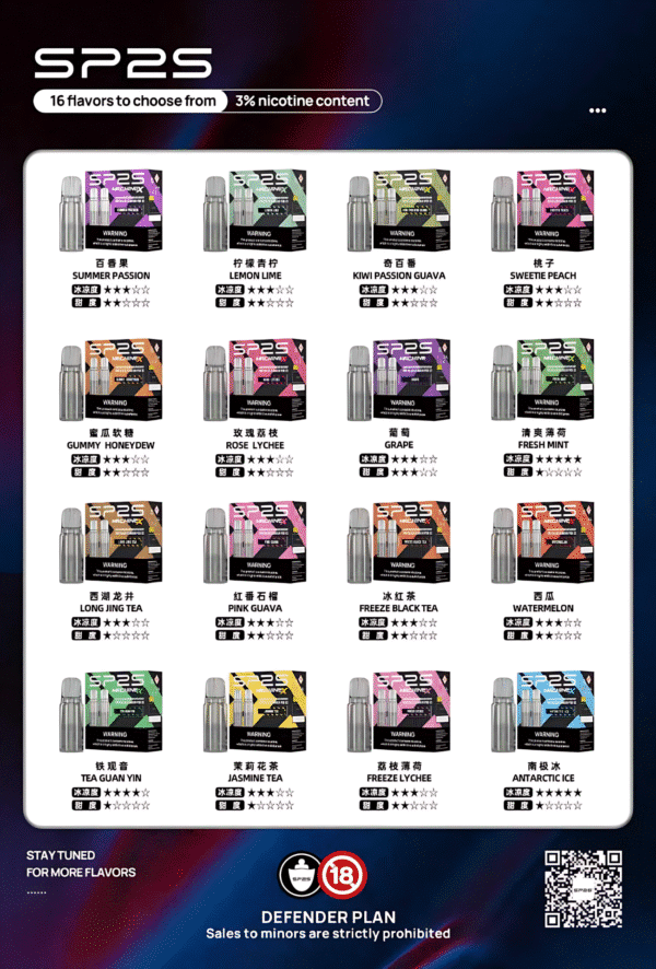 新品上市 SP2S MAX 煙蛋【轉用sp2s max主機】 兩顆裝 4ML一顆