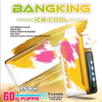 Bangking Ice Cool 60000 Puffs 拋棄式電子煙 五檔涼度可調一次性電子煙 新品上市