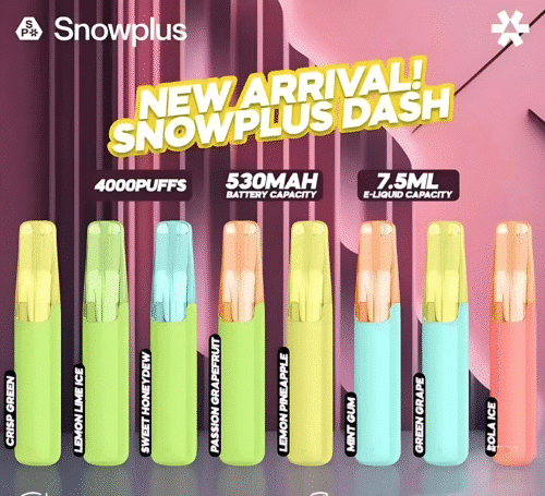 Snowplus正品雪茄鴨嘴獸 抛棄式一次性電子煙