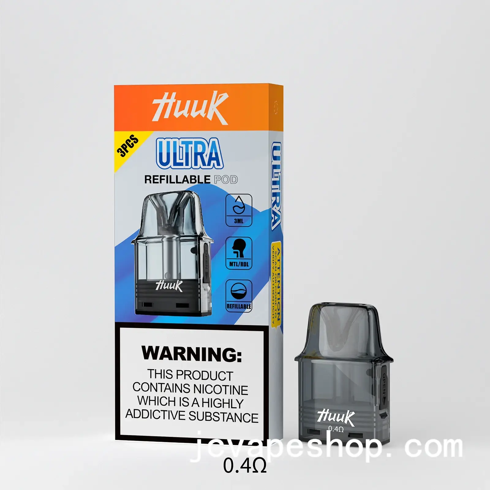 HUUK Ultra Kit 自由艙註油主機推薦|可自行注油|台灣現貨 1 HUUK Ultra Kit 自由艙註油主機 外觀照