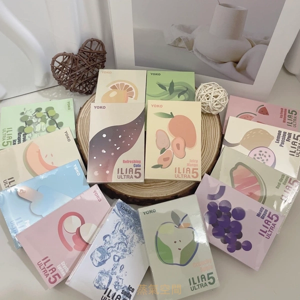 ILIA ULTRA 五代煙彈推薦|23 款口味|台灣現貨 3 ILIA ULTRA 五代煙彈 細節特寫