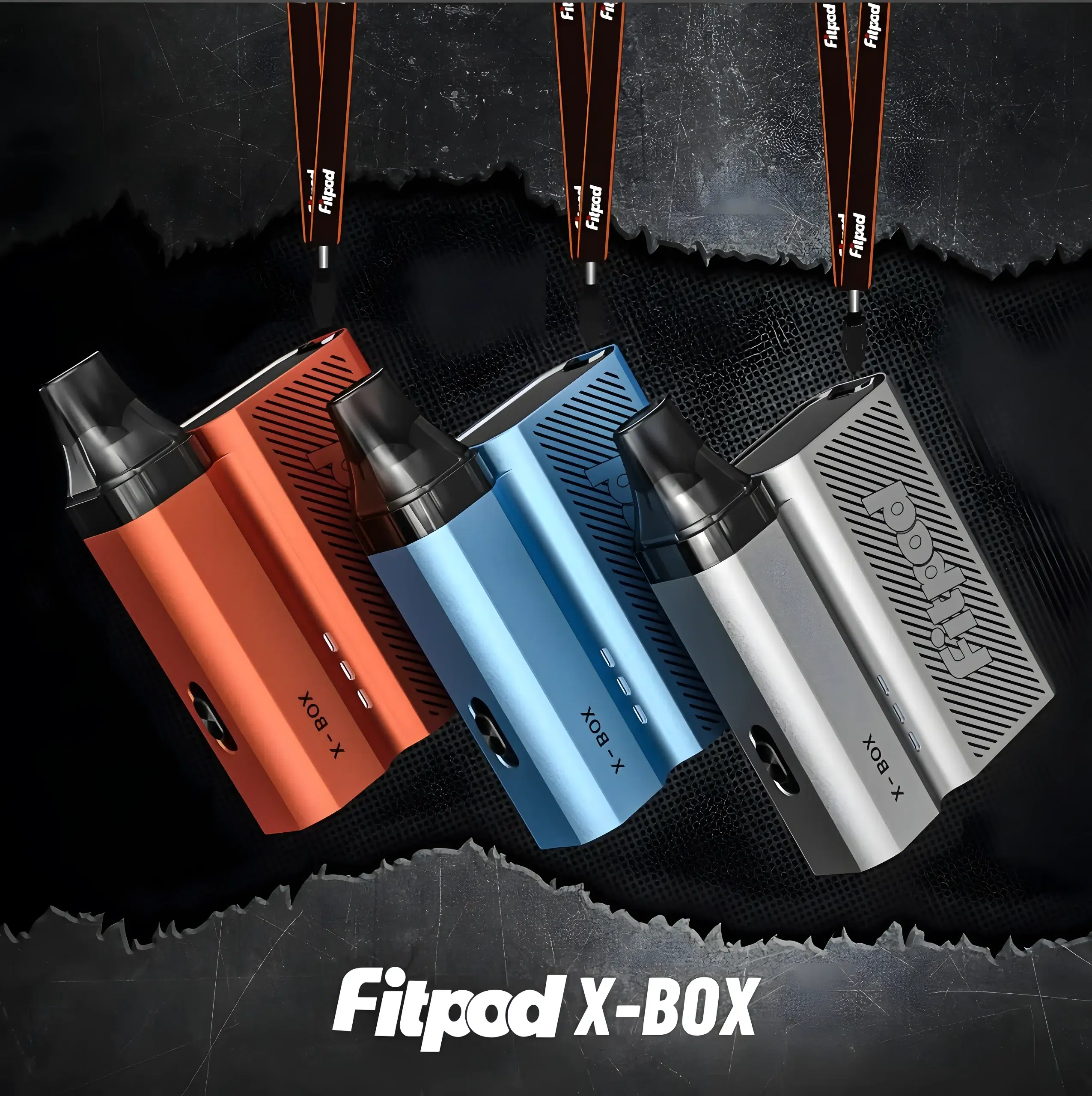 FITPOD X-BOX 斯萊克四代小煙主機推薦套裝|台灣現貨 2 FITPOD X-BOX 斯萊克四代小煙主機套裝 外觀照
