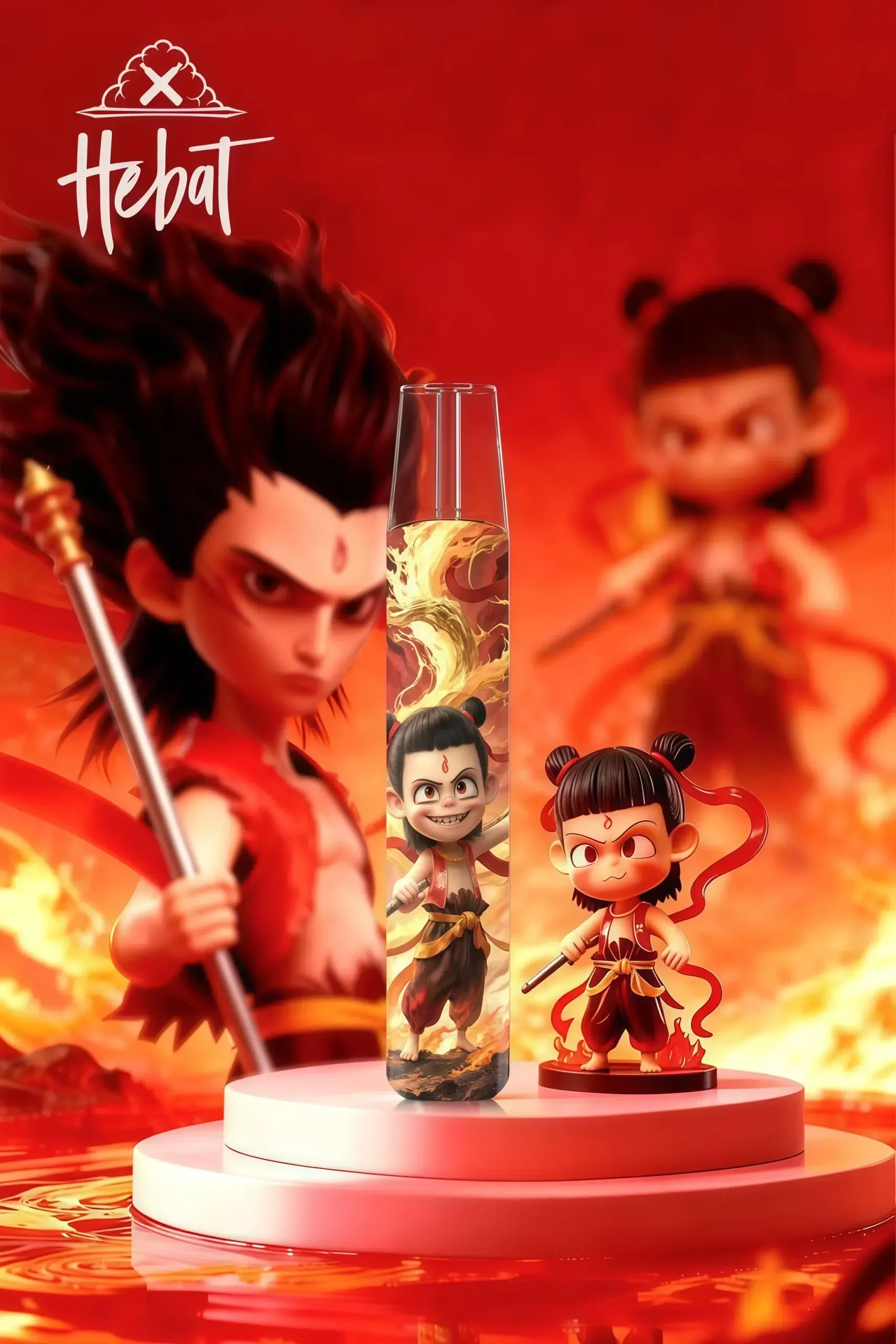 HEBAT 喜貝動漫聯名主機推薦|6款角色|台灣現貨 1 HEBAT 喜貝動漫聯名主機 細節特寫