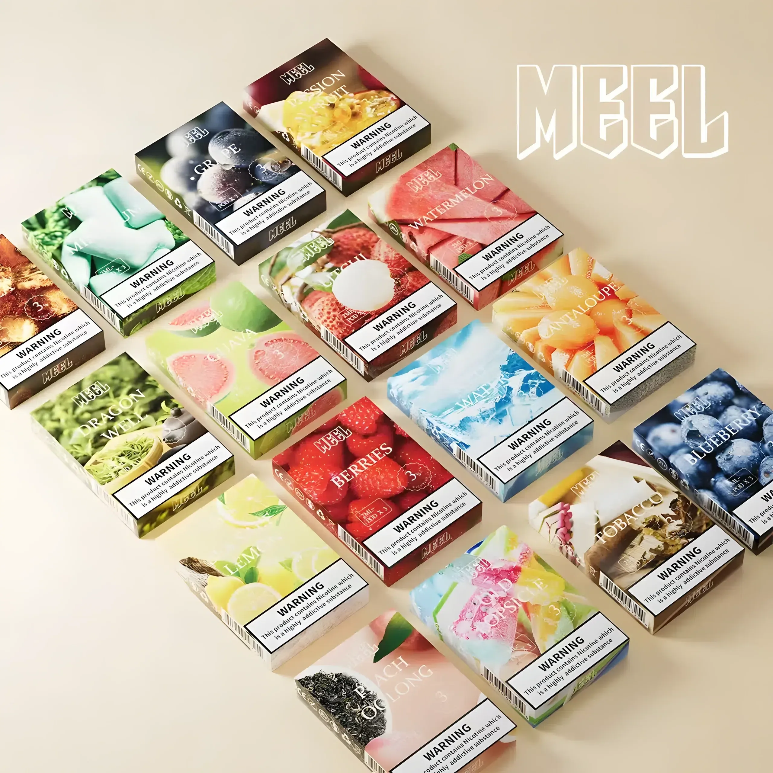 MEEL 煙彈推薦|通配悅刻RELX一代|台灣現貨 2 MEEL 煙彈 細節特寫